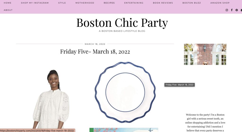 Boston Chic Party