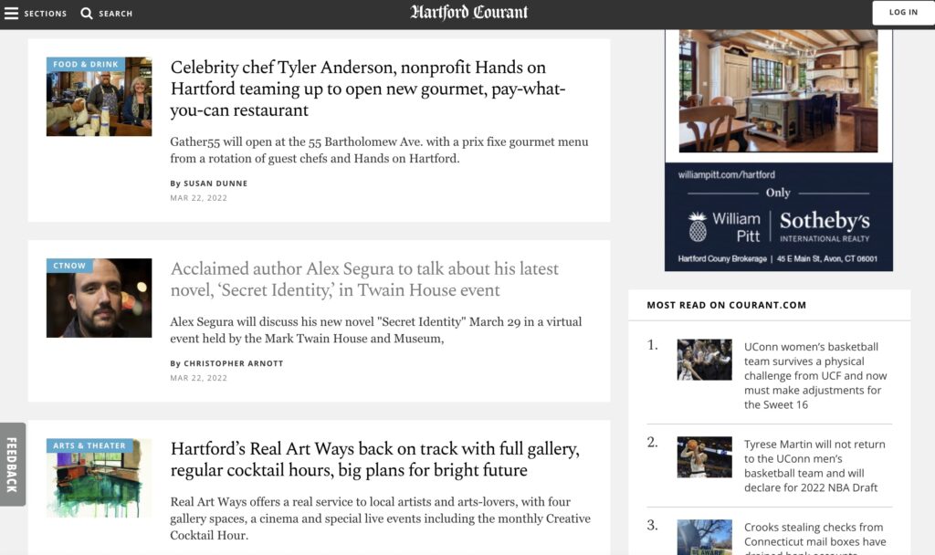 Hartford Courant News