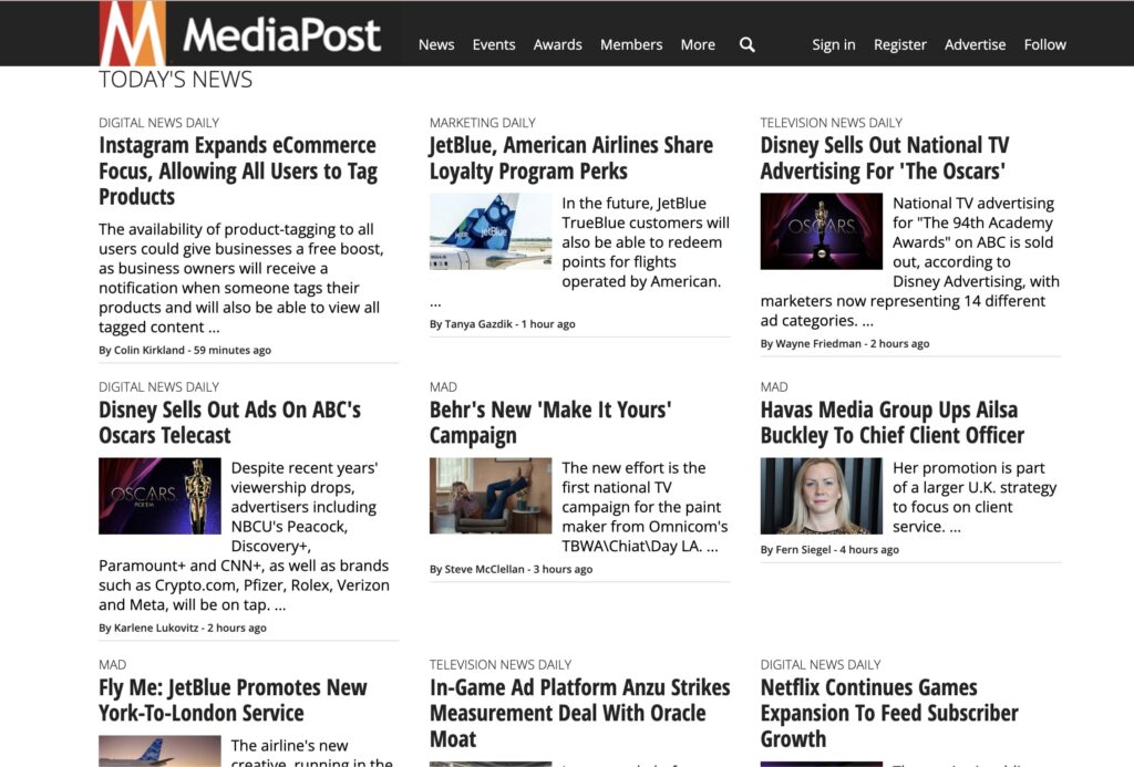 MEdiaPost News