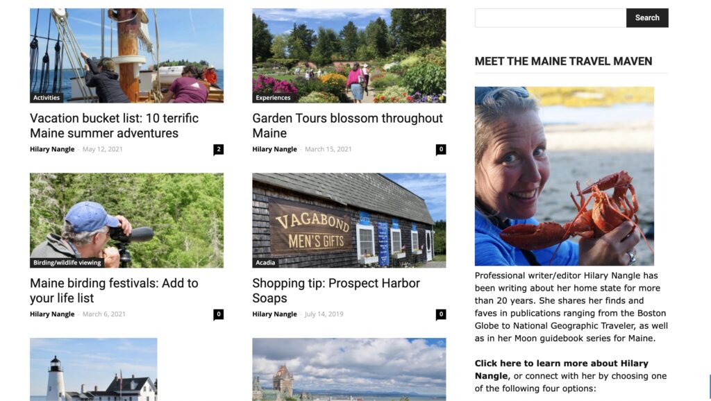 Maine Travel Maven About