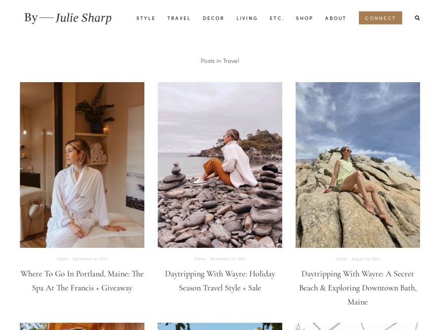 https://www.byjuliesharp.com/blog/?category=Travel
