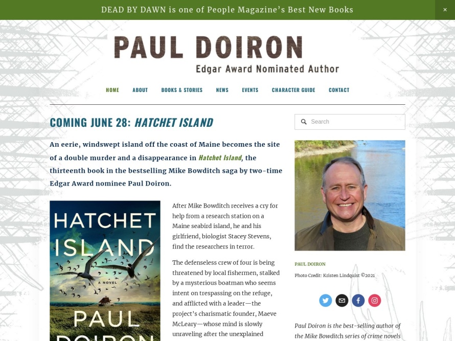 http://www.pauldoiron.com/ http://www.pauldoiron.com/