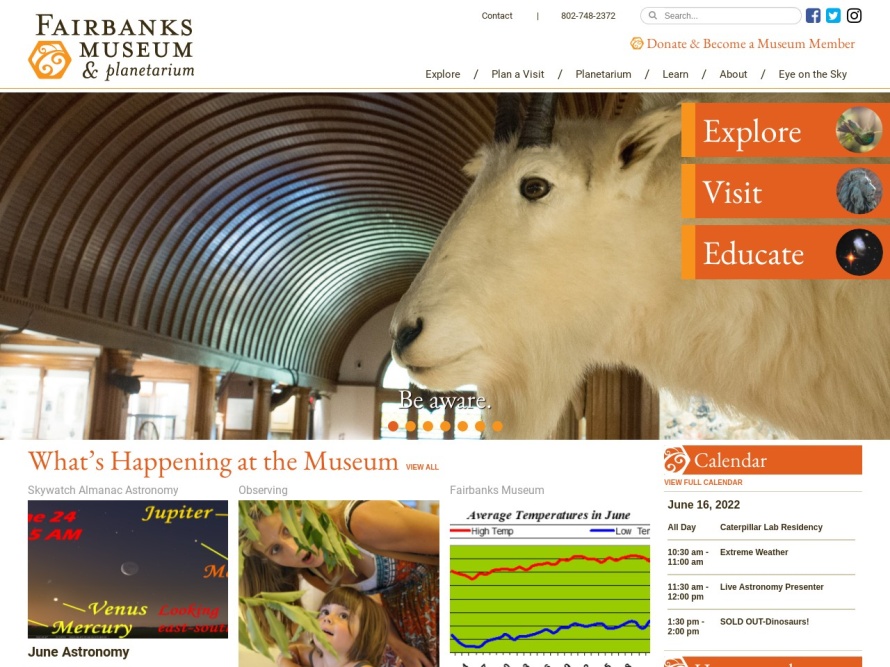 https://www.fairbanksmuseum.org/